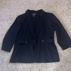 Black Blazer Jacket Women’s Size M NYCC Brand